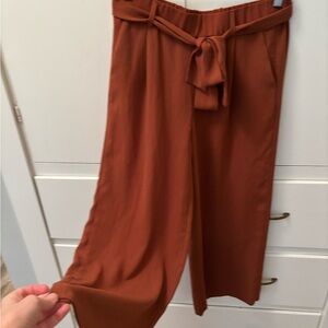 Rust Halogen Wide Leg Pant